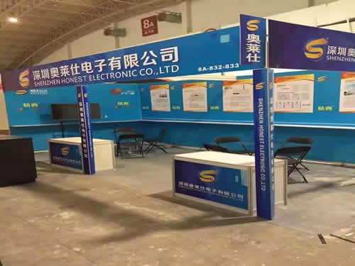 深圳奥莱仕电子展台搭建
